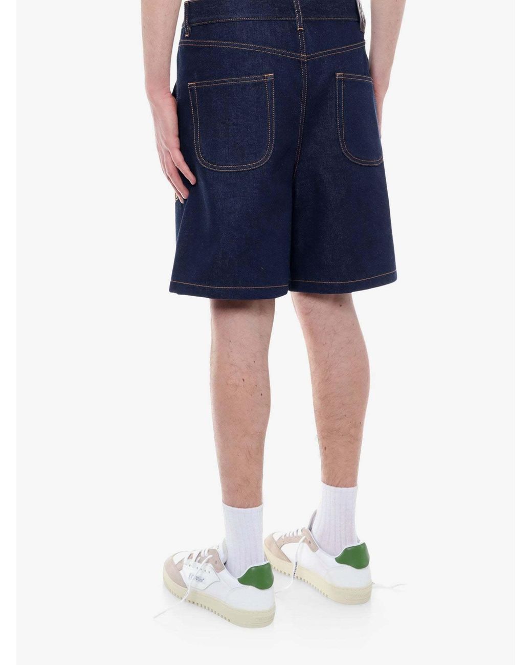 Off-White c/o Virgil Abloh Blue Shorts for men