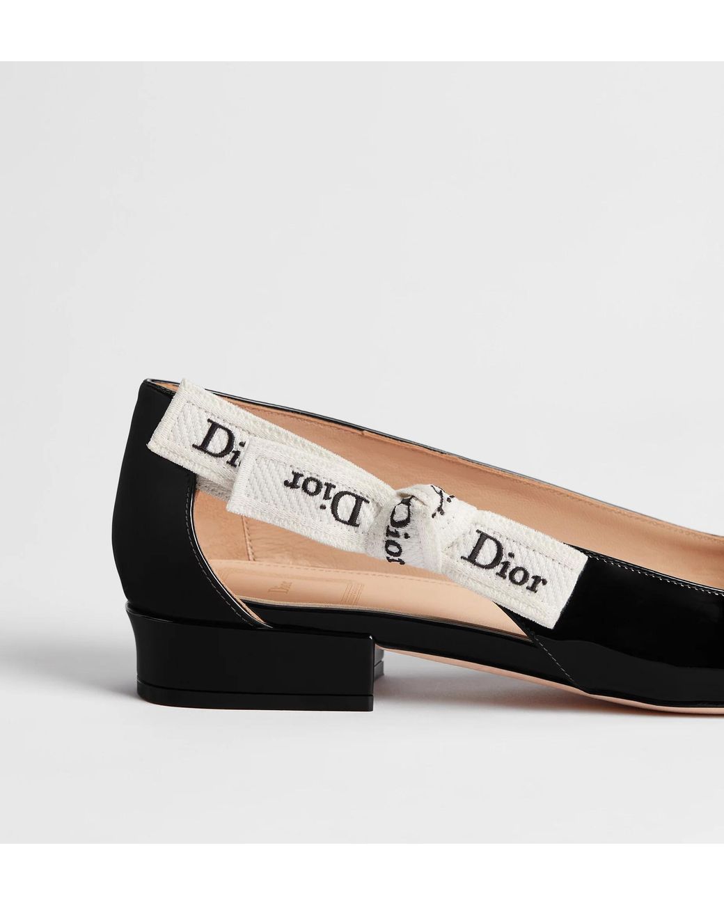Dior Black J'A Ballet Flat