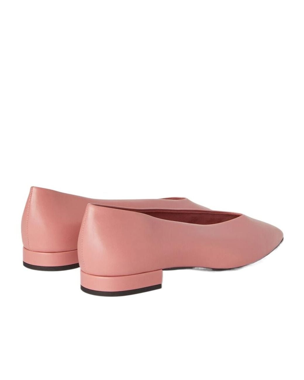 Loro Piana Pink Pointed Rebecca Ballet Flats