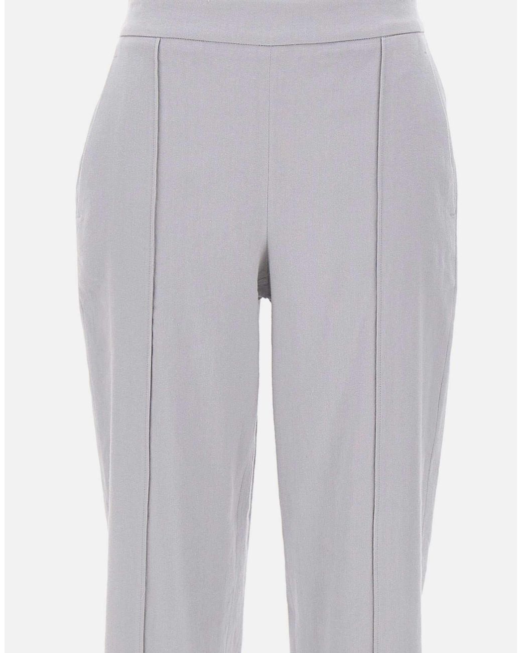Vince Gray Grace Tailored Capri Pants