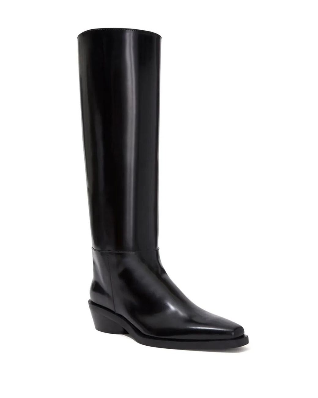 Proenza Schouler Black Bronco Knee-High Boots