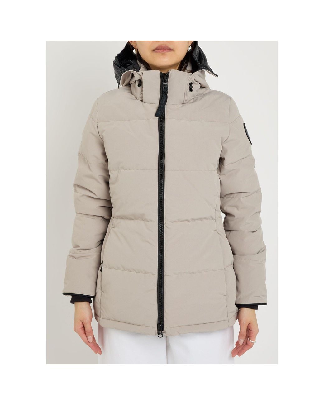 Canada Goose Gray Windproof And Waterproof Down Coat