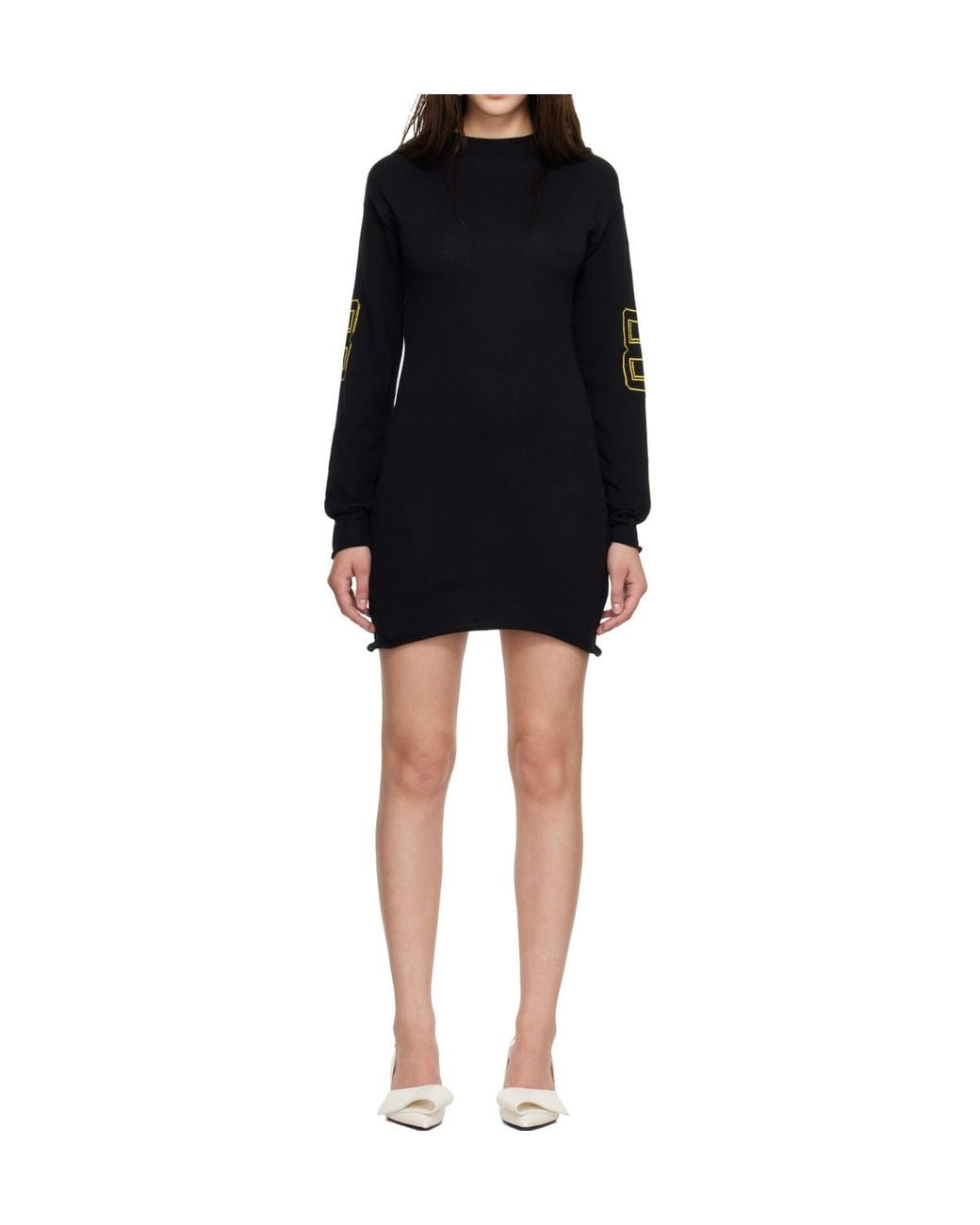 OTTOLINGER Black Long-Sleeved Dress