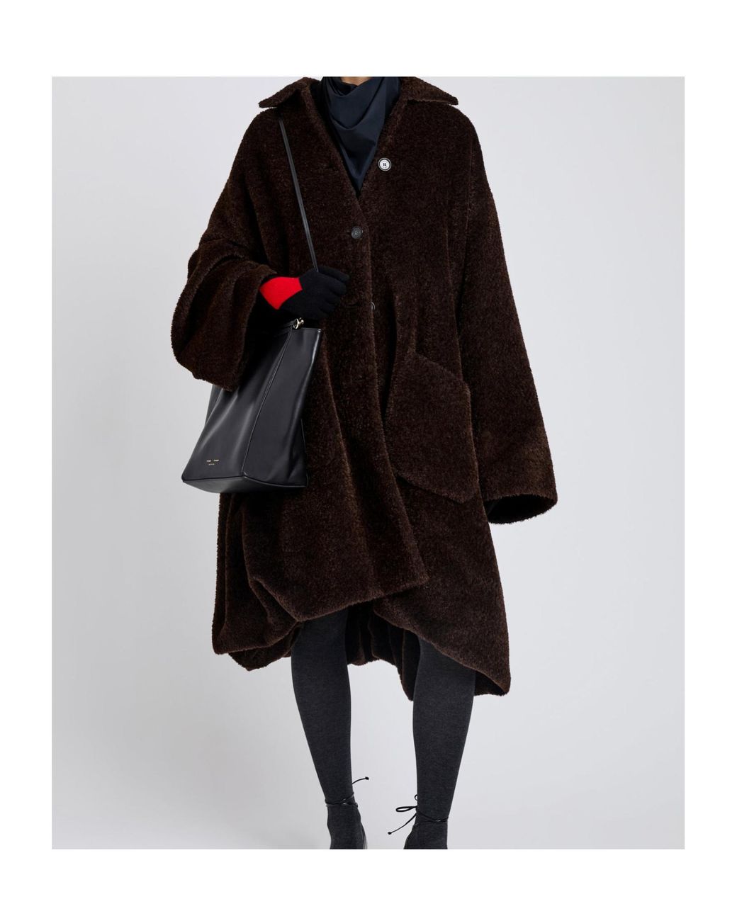 Proenza Schouler Black Verretta Coat