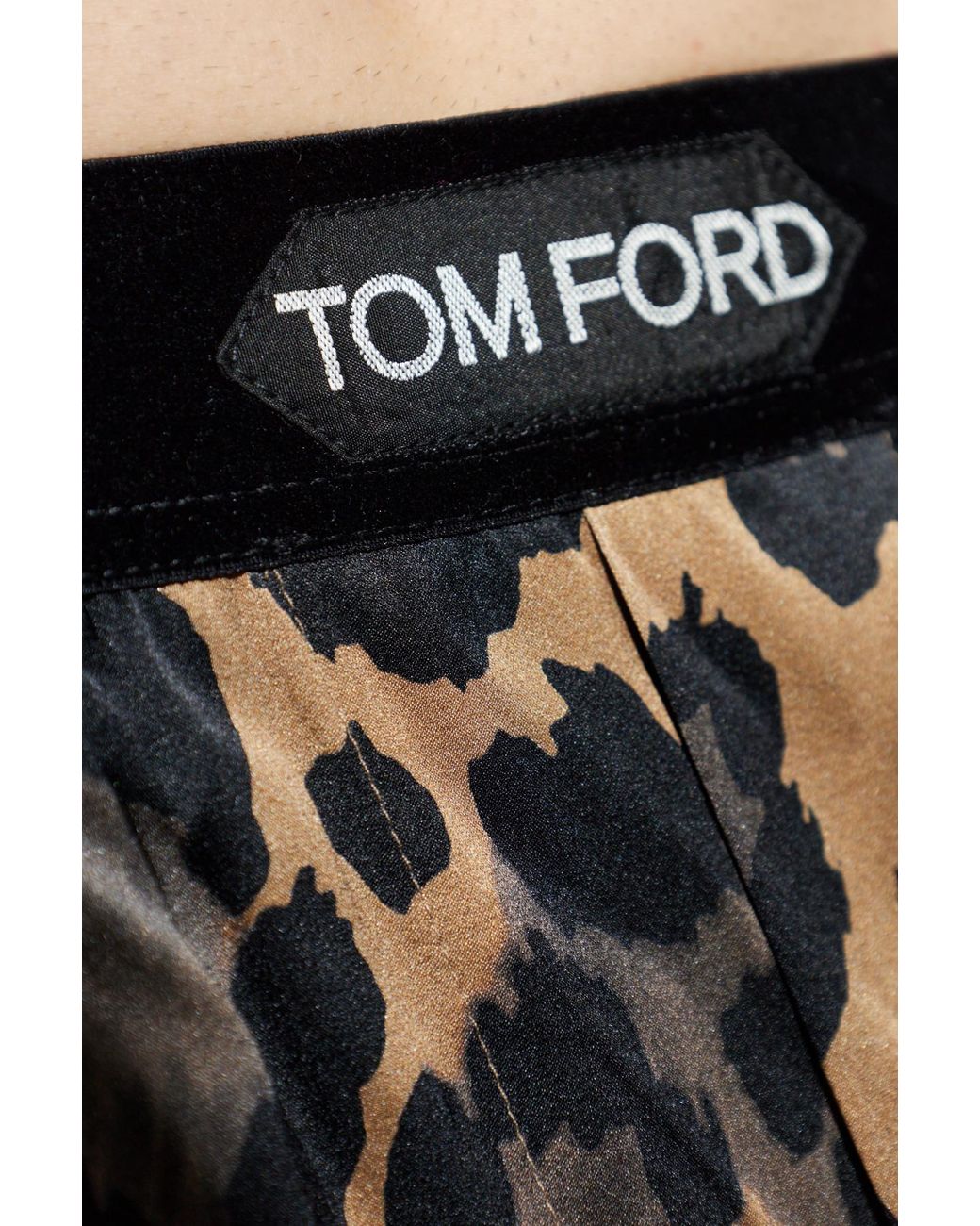 Tom Ford Multicolor Leopard-Print Pajama Bottoms for men