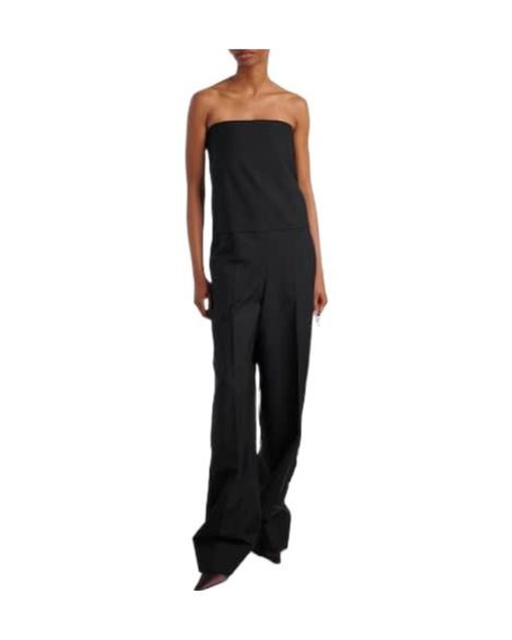 Stella McCartney Black Wool Jumpsuit