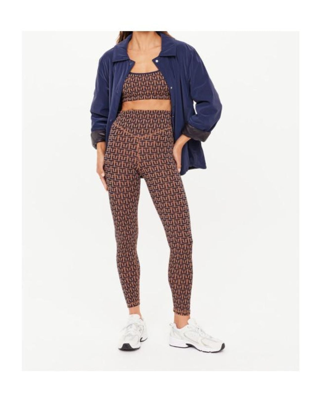 The Upside Blue Levi Reversible Quilted Jacket