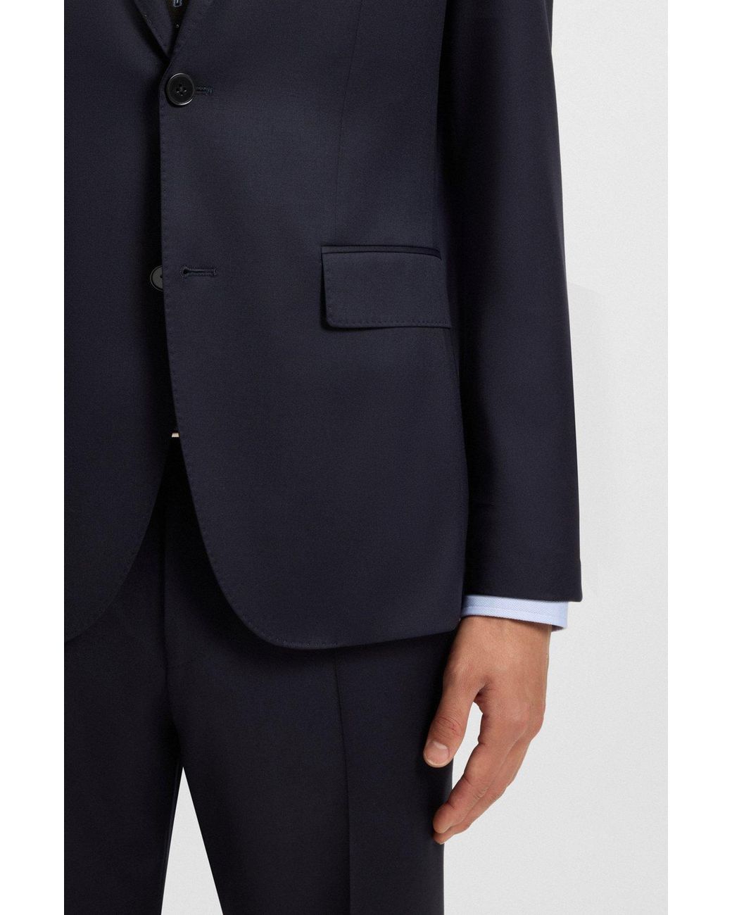 Boss Blue Boss Jeckson Single-Breasted Blazer for men
