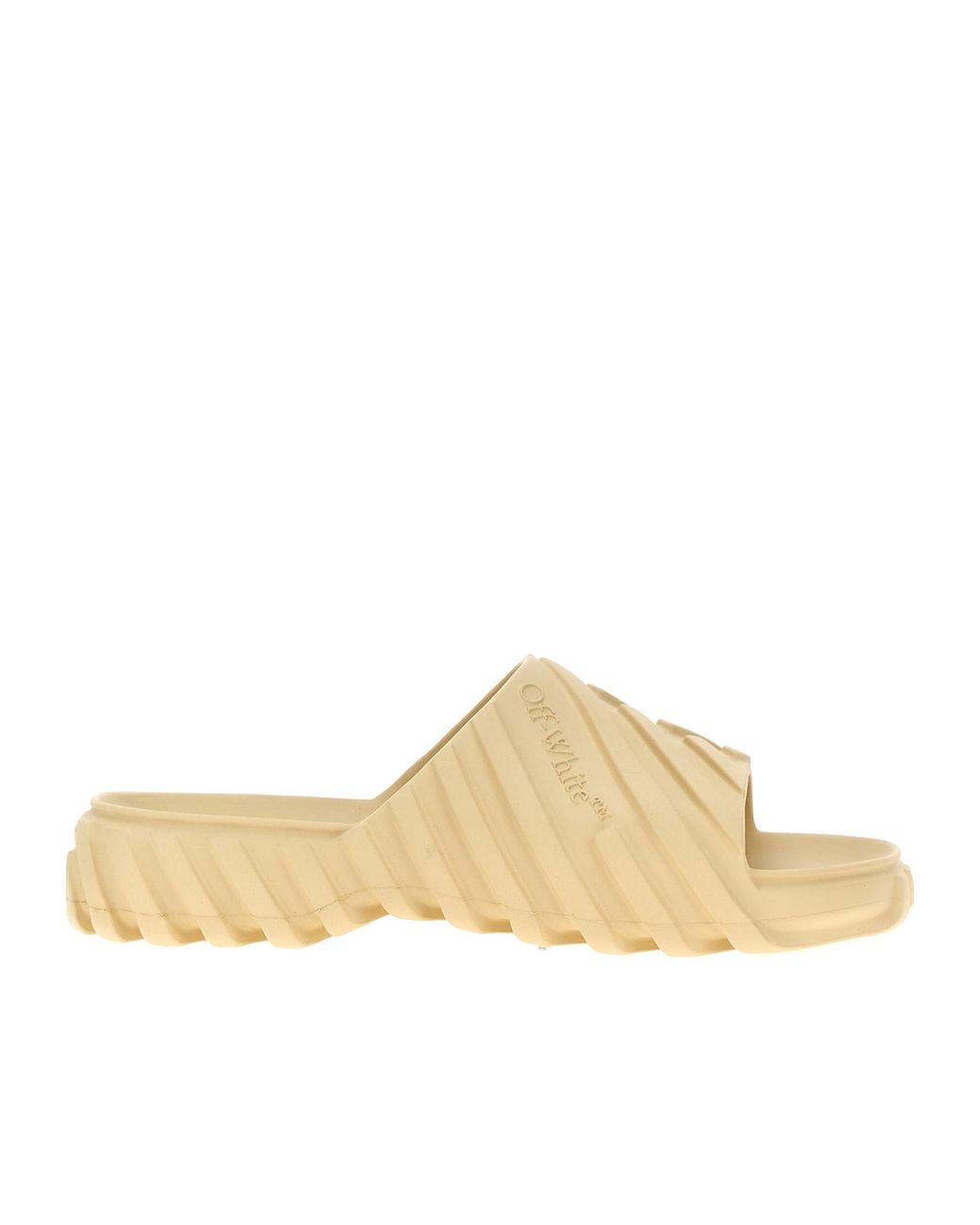 Off-White c/o Virgil Abloh Natural Off- 'Exploration' Slider for men