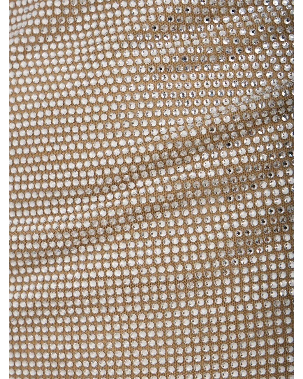 GIUSEPPE DI MORABITO White Halter-Neck Tie-Strap Dress