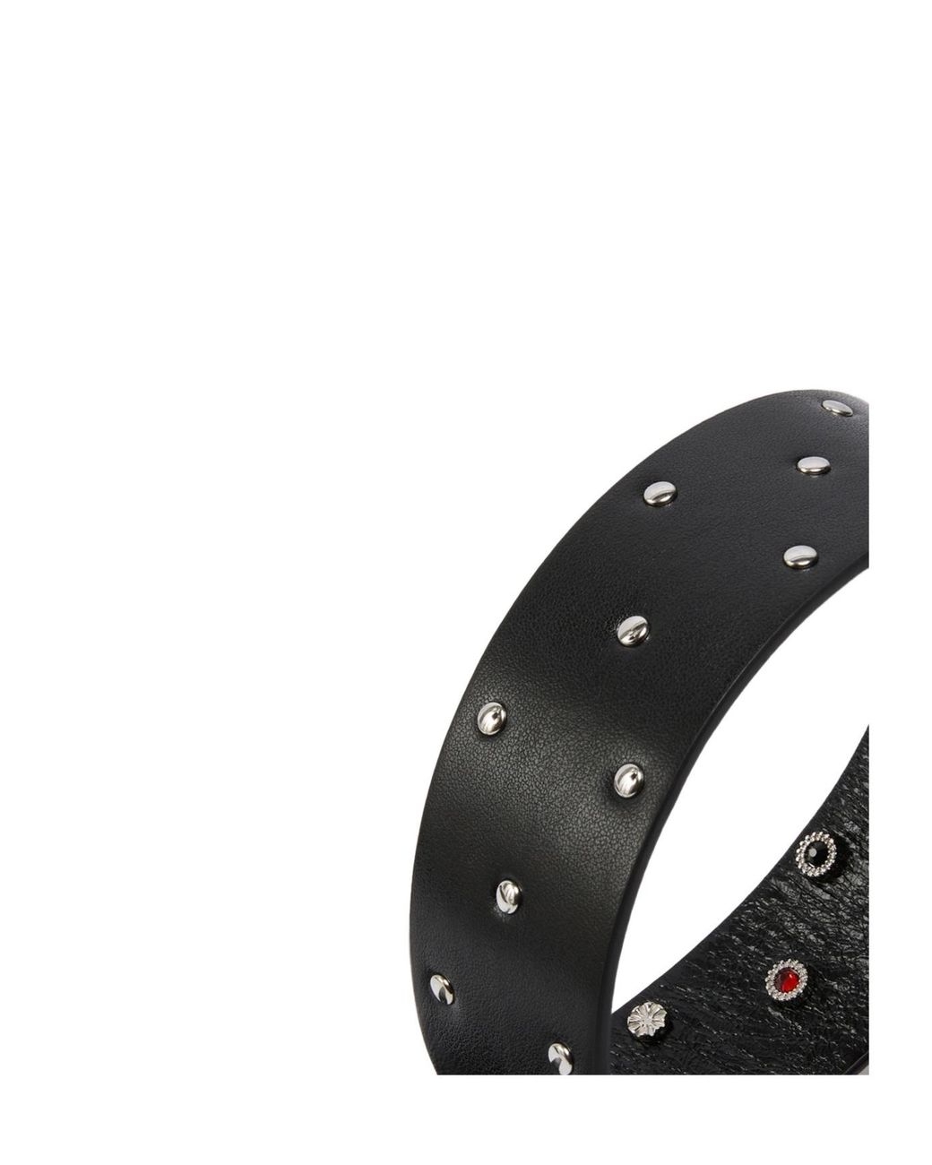 Pinko White Buckle Belt
