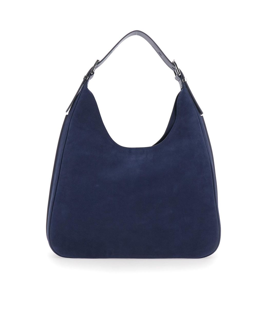 MICHAEL Michael Kors Blue Nolita Large Nubuck Hobo Shoulder Bag