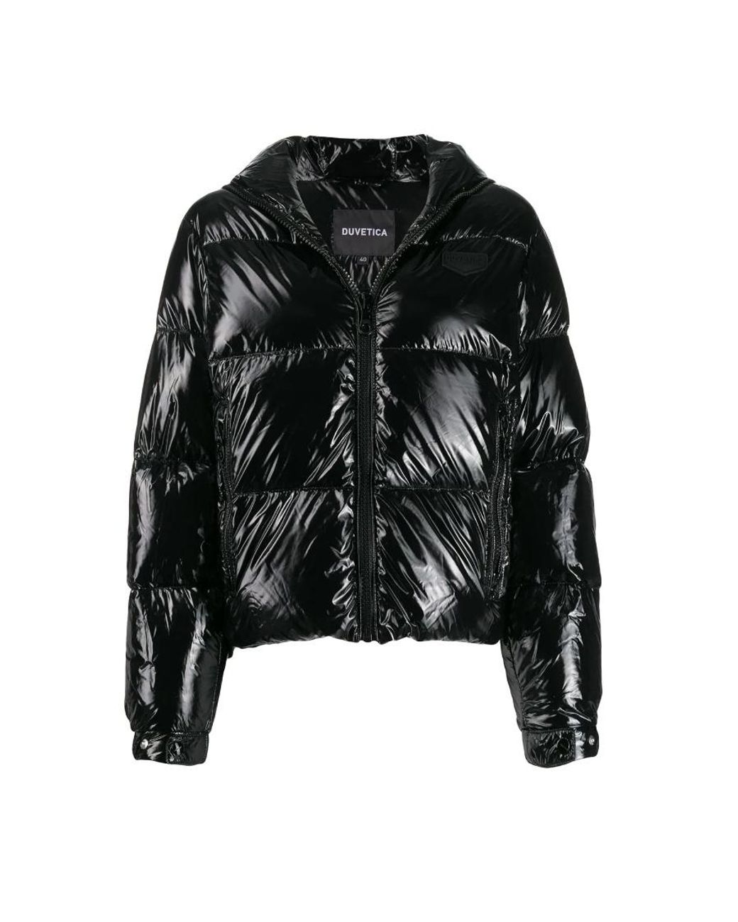 Duvetica Black Bellatrix Short Style Down Jacket