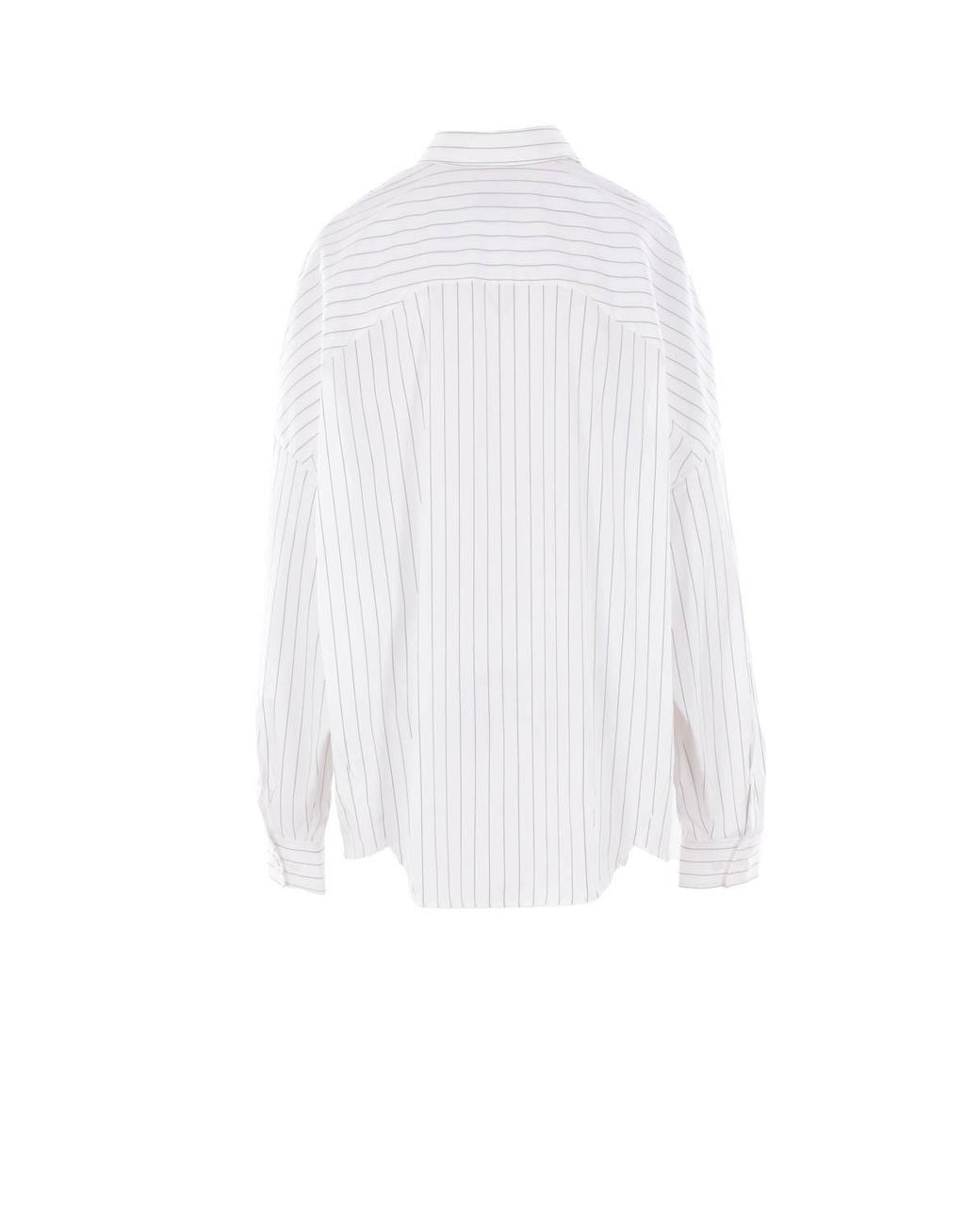Dries Van Noten White Long Sleeve Shirt