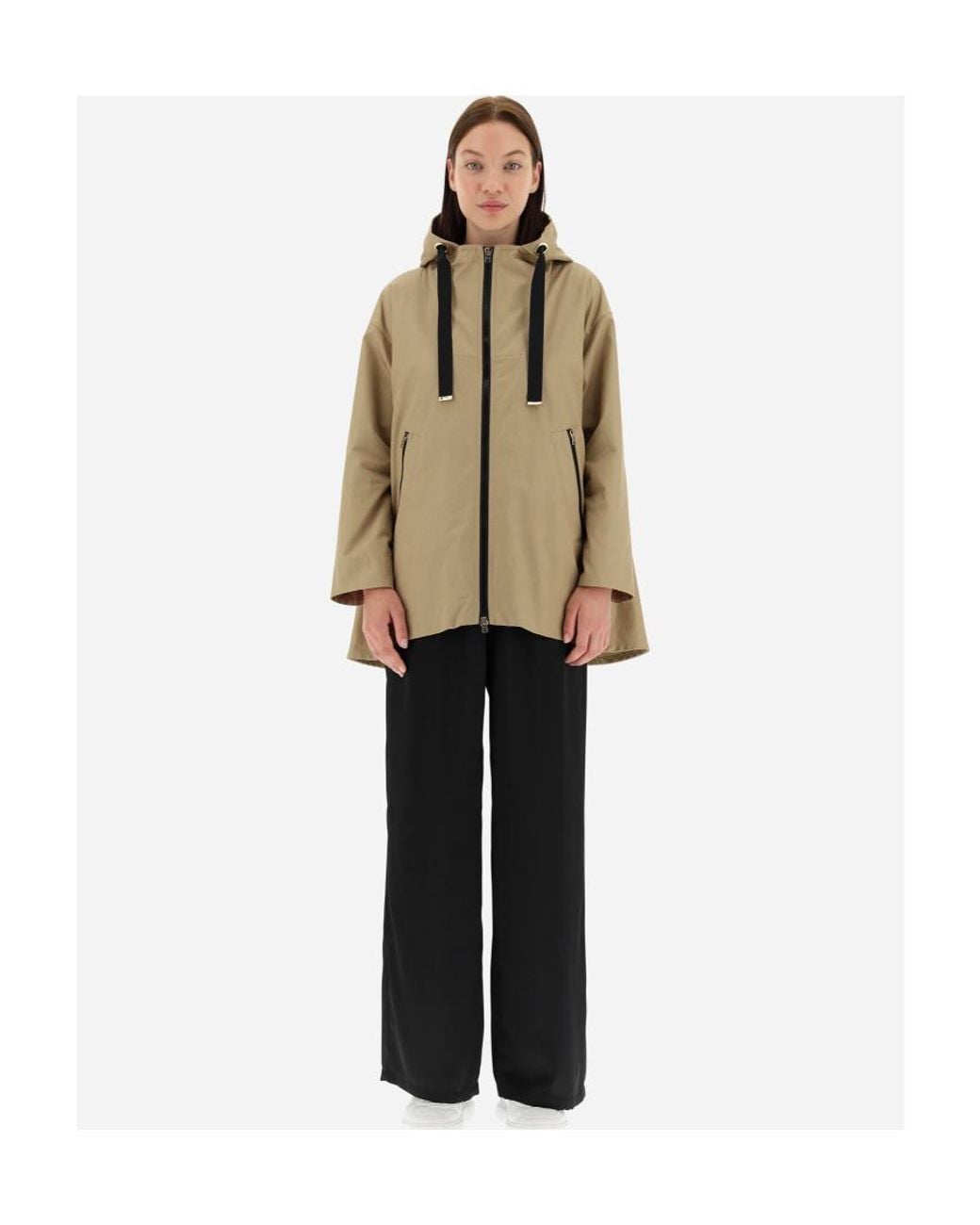Herno Natural Flared Jacket