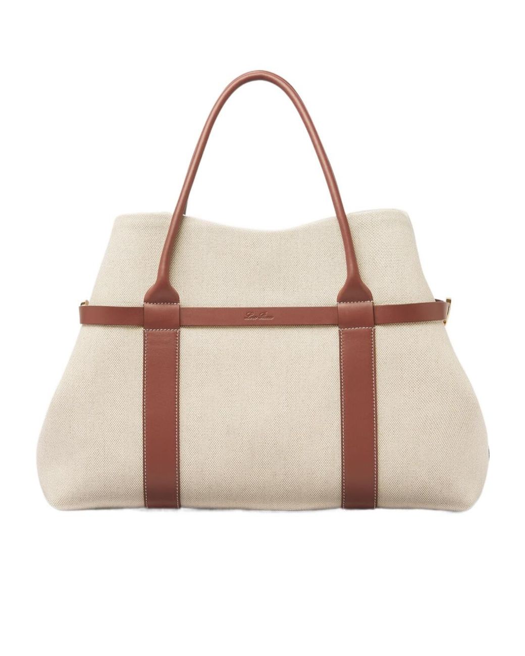 Loro Piana Natural Ghiera Large Shopper Bag