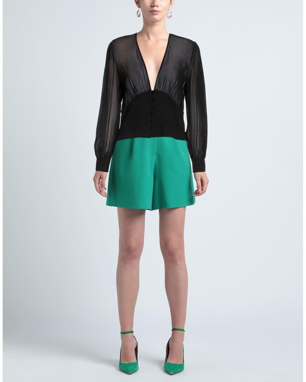 Saint Laurent Black Long Sleeves Shirt