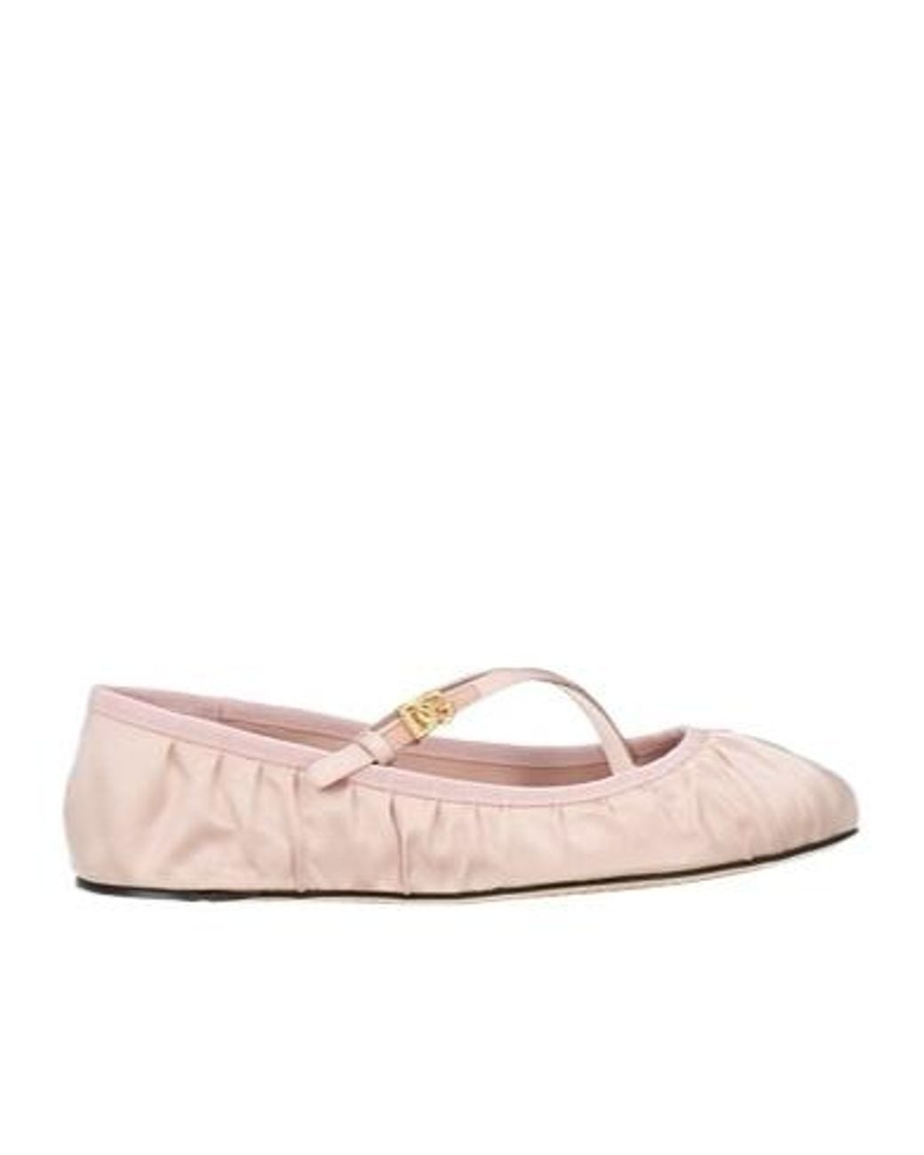 Dolce & Gabbana Pink Mary Jane Flats