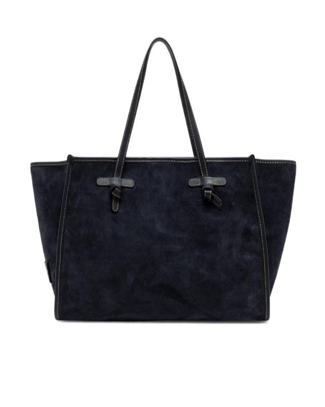 Gianni Chiarini Blue Marcella Suede Tote Bag