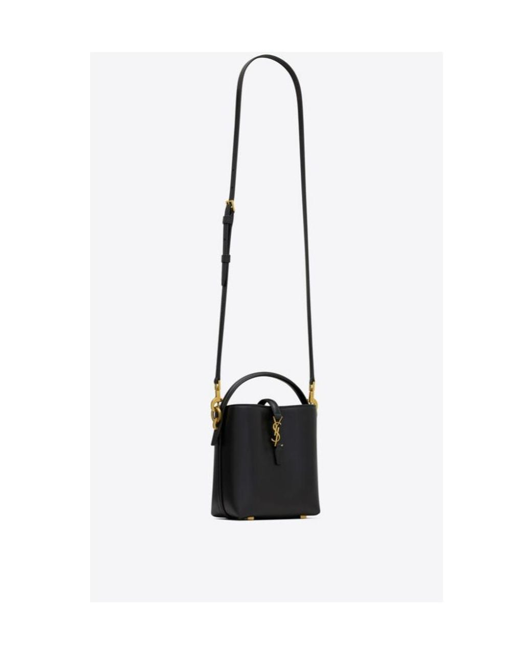 Saint Laurent Black Le 37 Mini Tote Bag