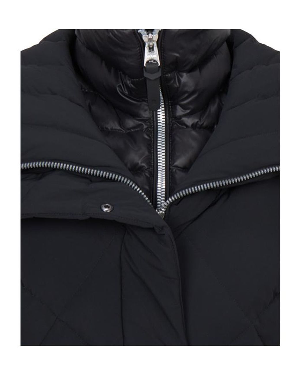 Mackage Black Long-Sleeved Down Jacket