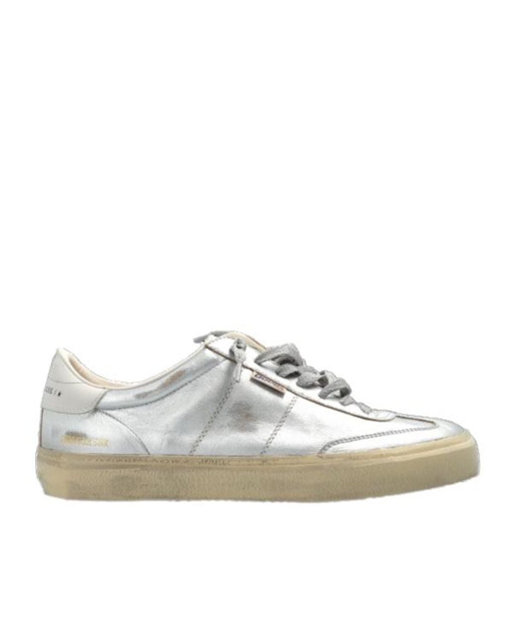 Golden Goose Deluxe Brand White Soul Star Low-Top Sneakers for men