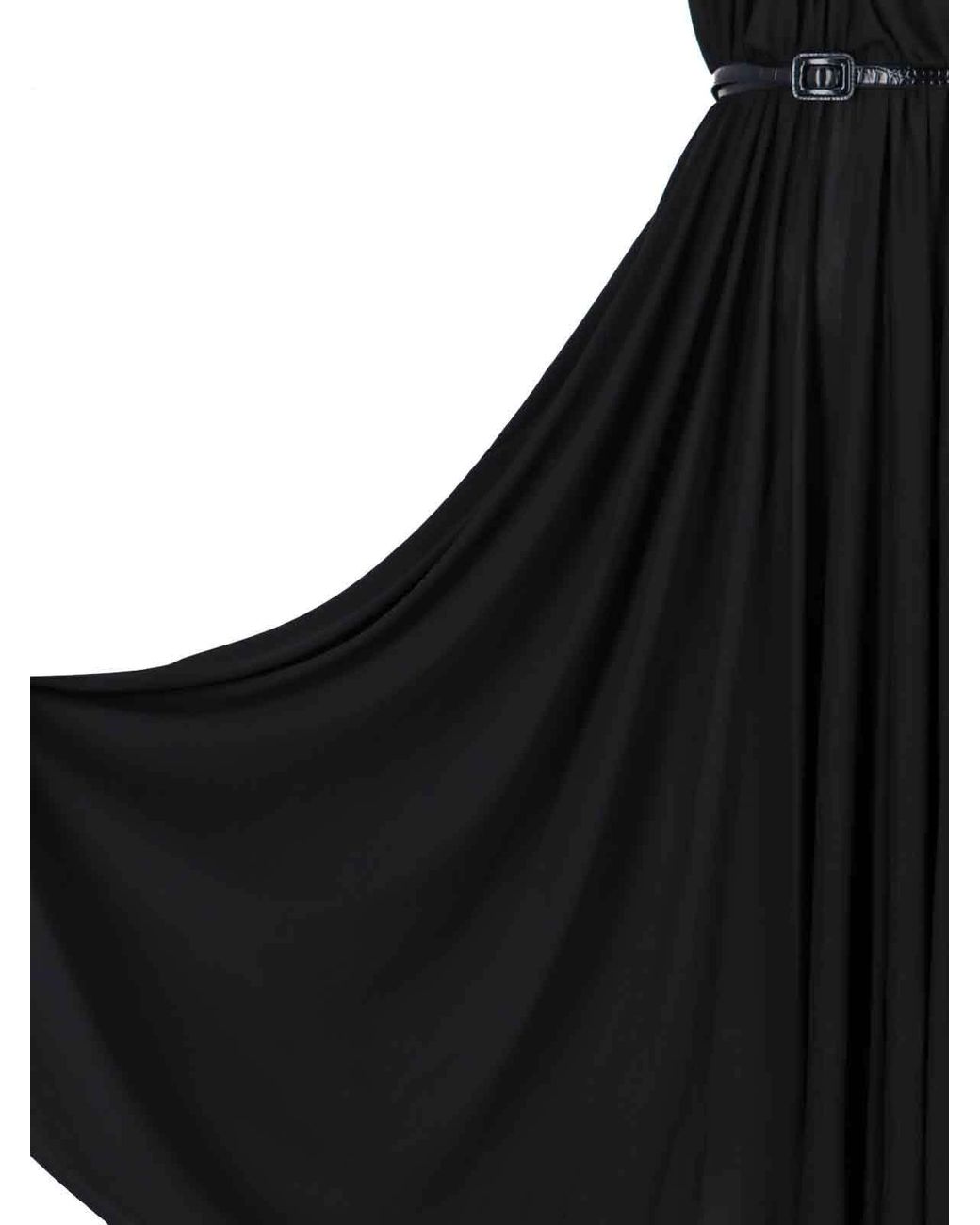 Dior Black Long Flared Dress