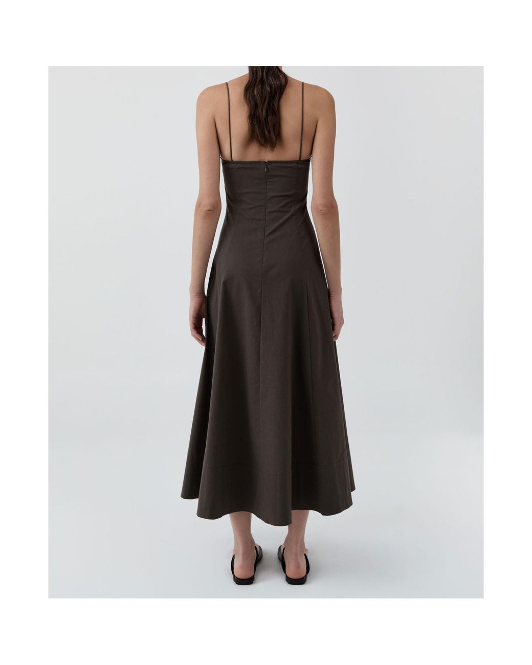 St. Agni Brown Cami ドレス