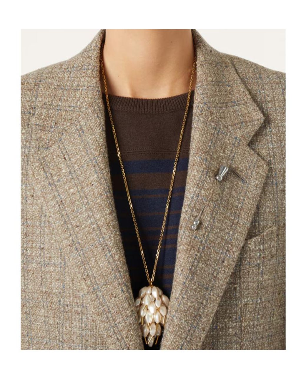Loro Piana Natural Hedland Blazer