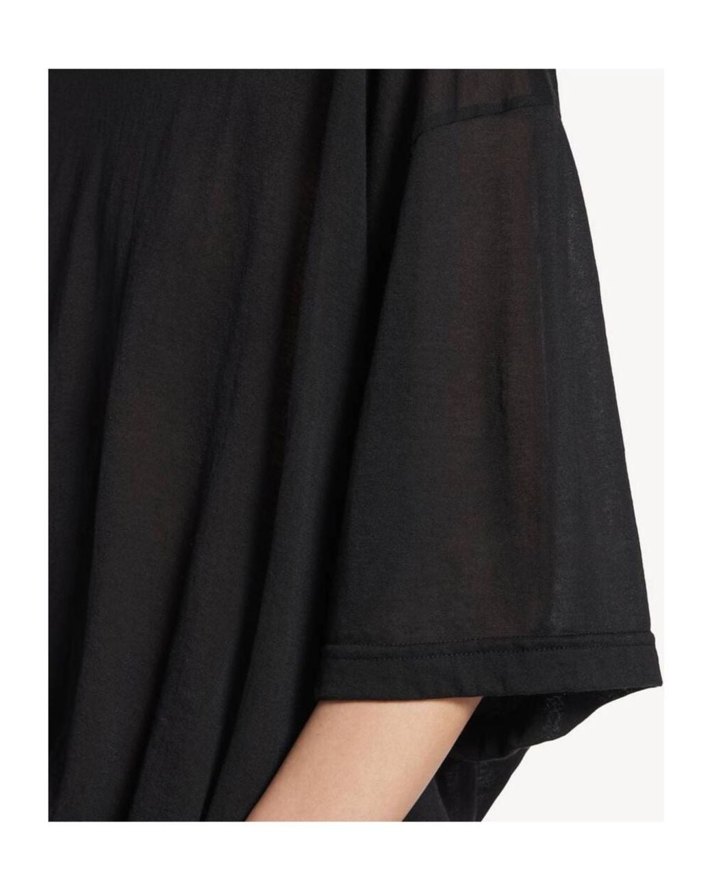 Balenciaga Black Oversized T-Shirt Body