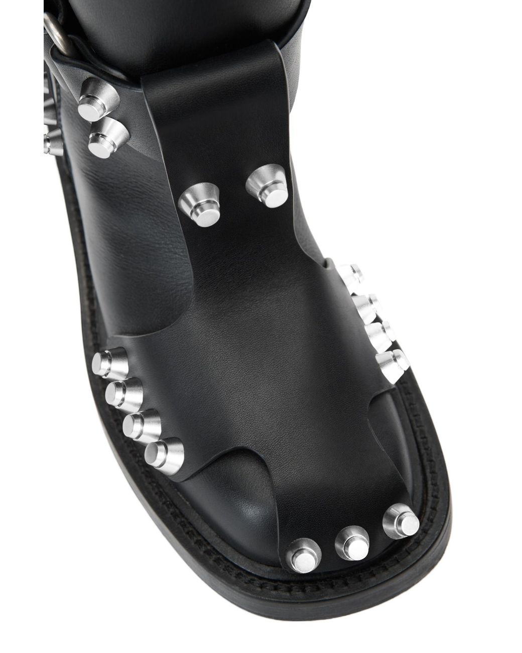 Alexander Wang Black Dixon Buckle Boots