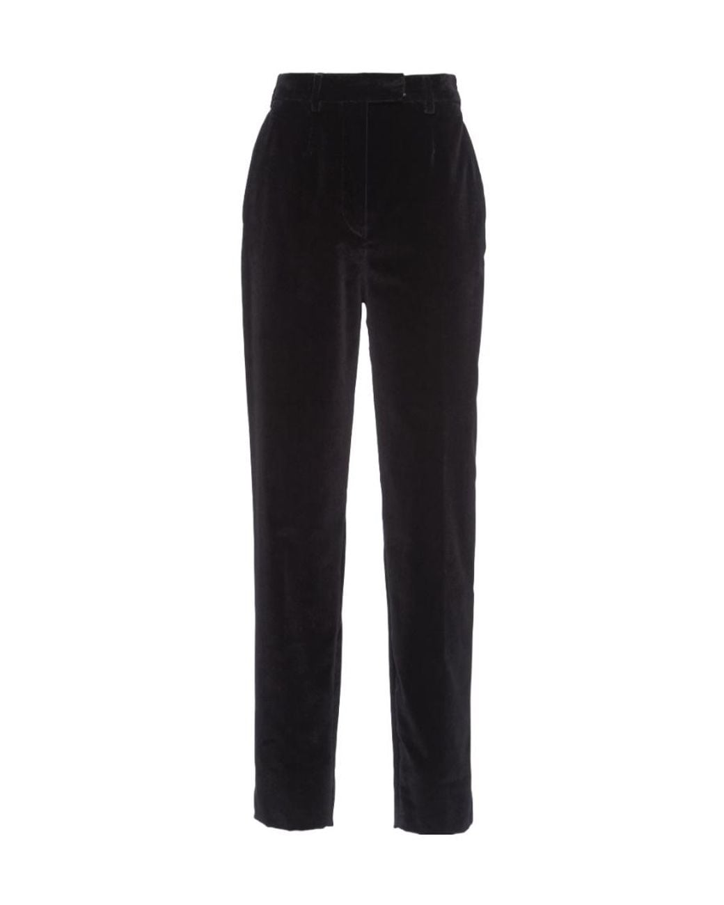 Prada Black Velvet Pants