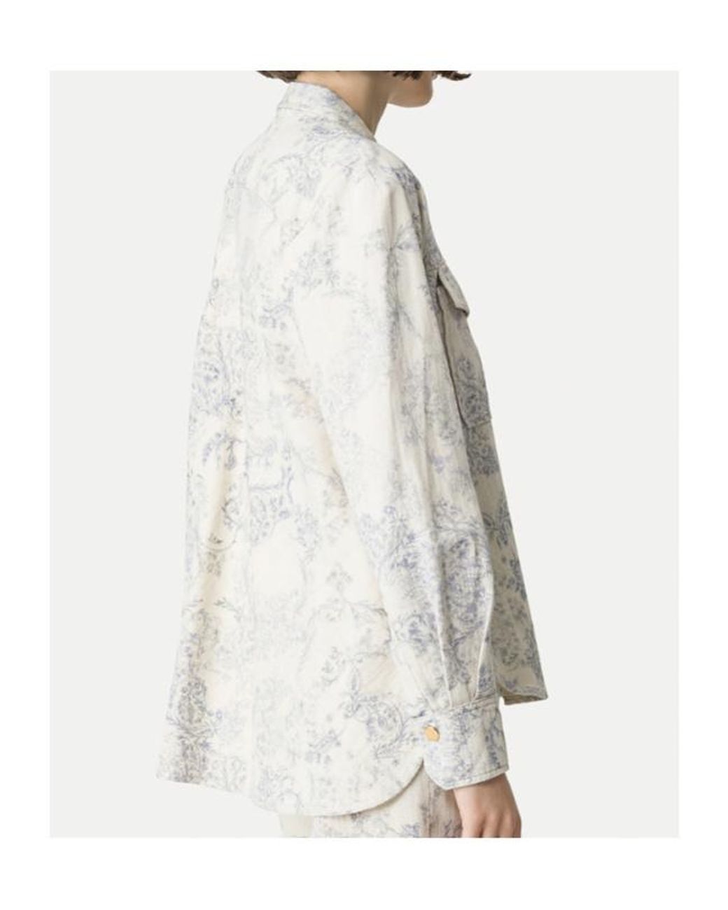 Forte_forte White Denim Overshirt Nontiscordardime