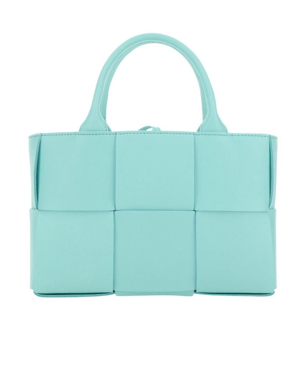 Bottega Veneta Blue Mini Arco Tote Bag