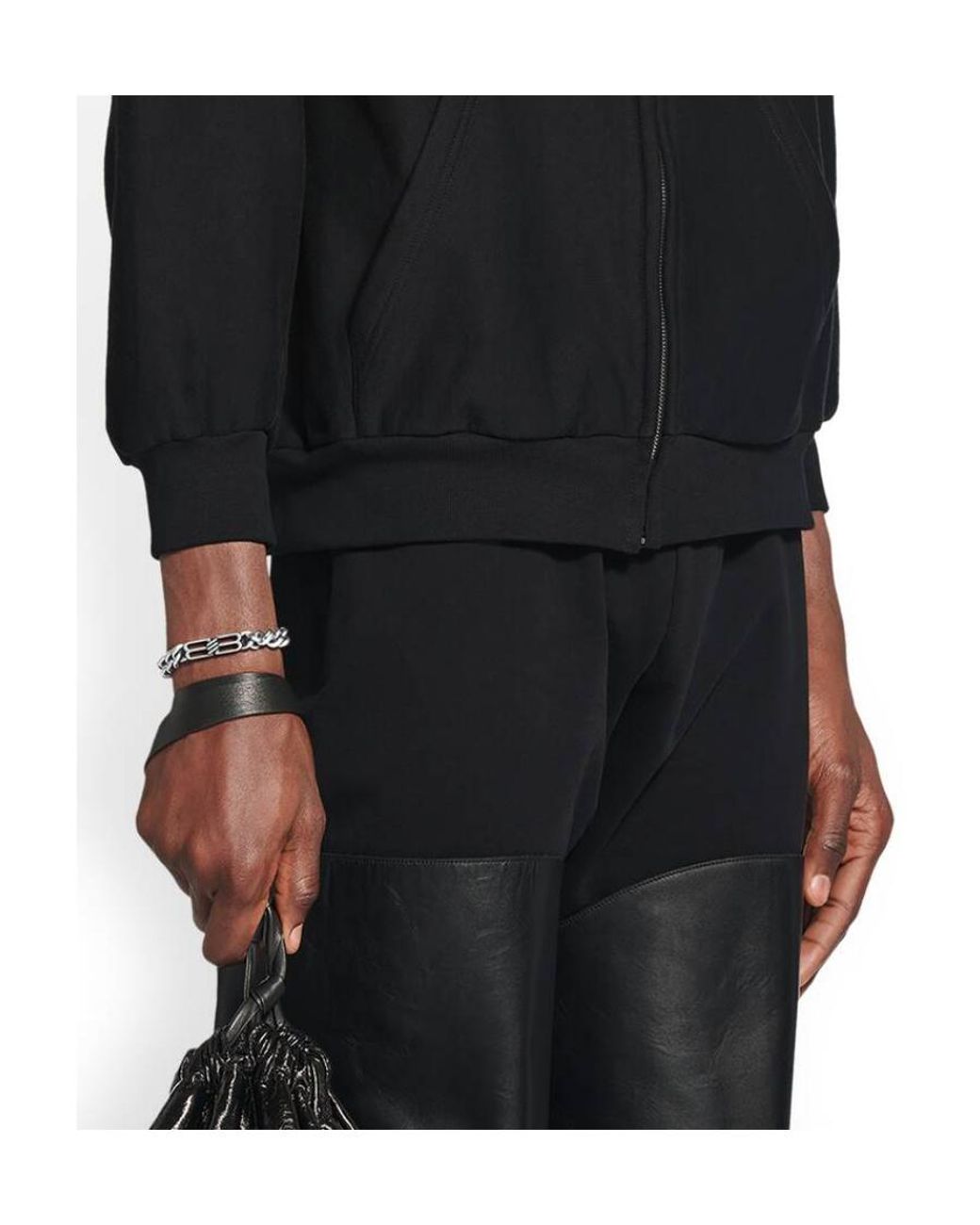 Balenciaga White Bb Icon Bracelet