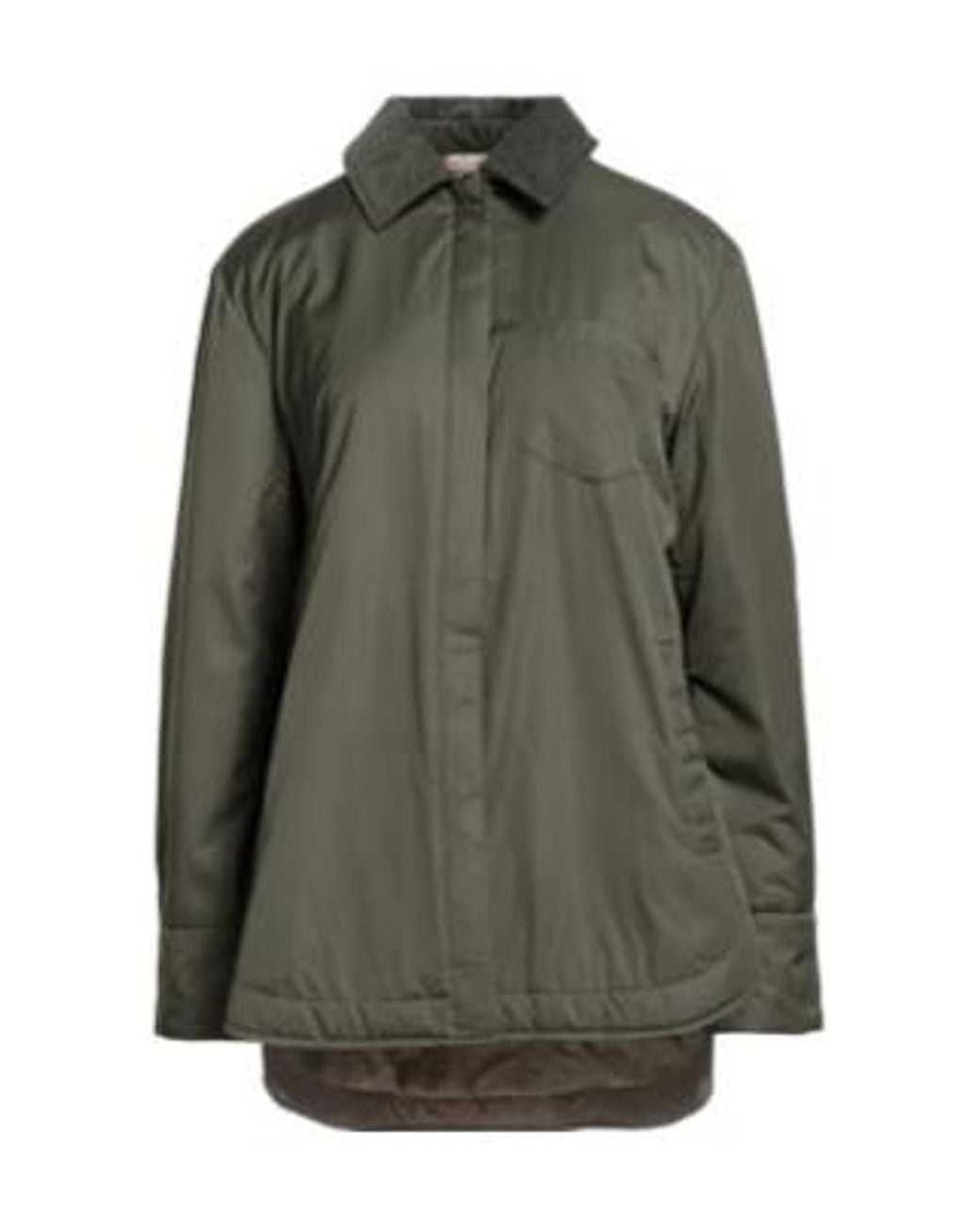 MAX&Co. Green Corduroy Casual Jacket