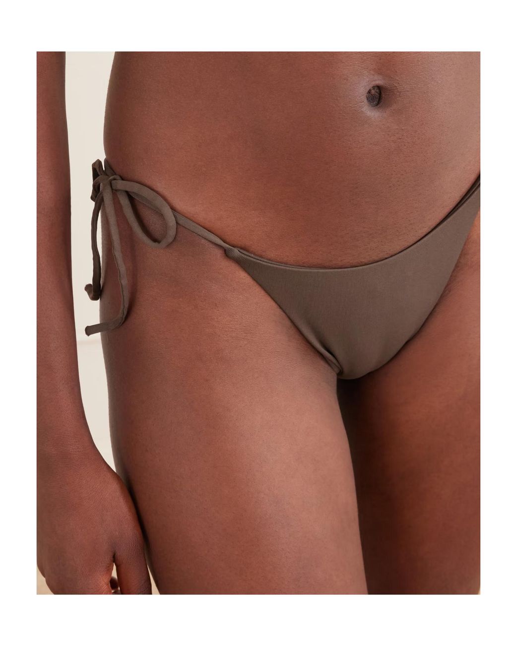 Magda Butrym Gray Stretch-Jersey Bikini Briefs
