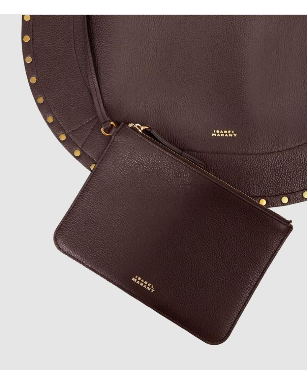 Isabel Marant Brown Oskan Hobo Soft Large Shoulder Bag