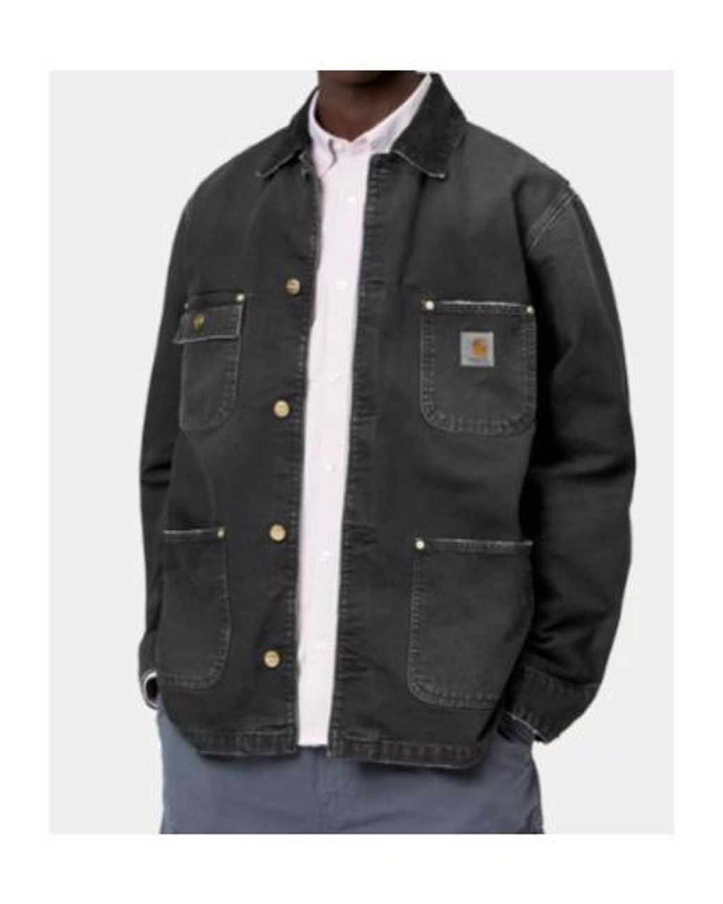 Carhartt Black Og Chore Coat for men