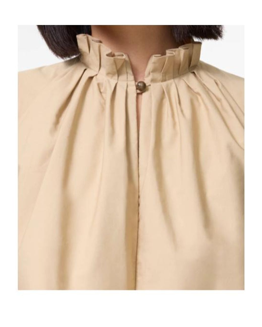 Burberry Natural Jessica Belted Sleeveless Dress