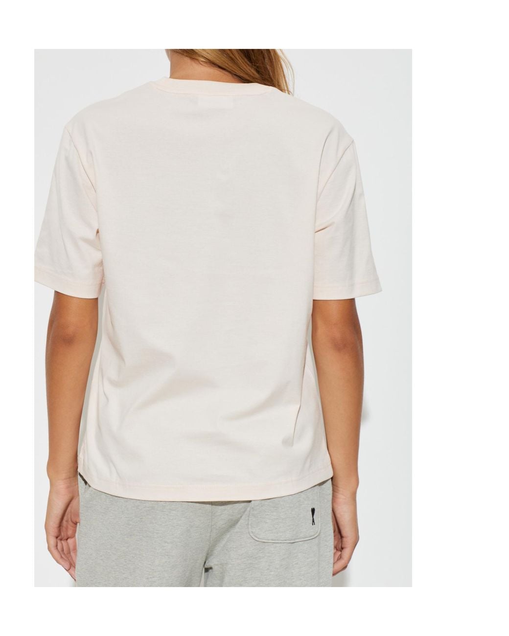 Lacoste White Short-Sleeved T-Shirt