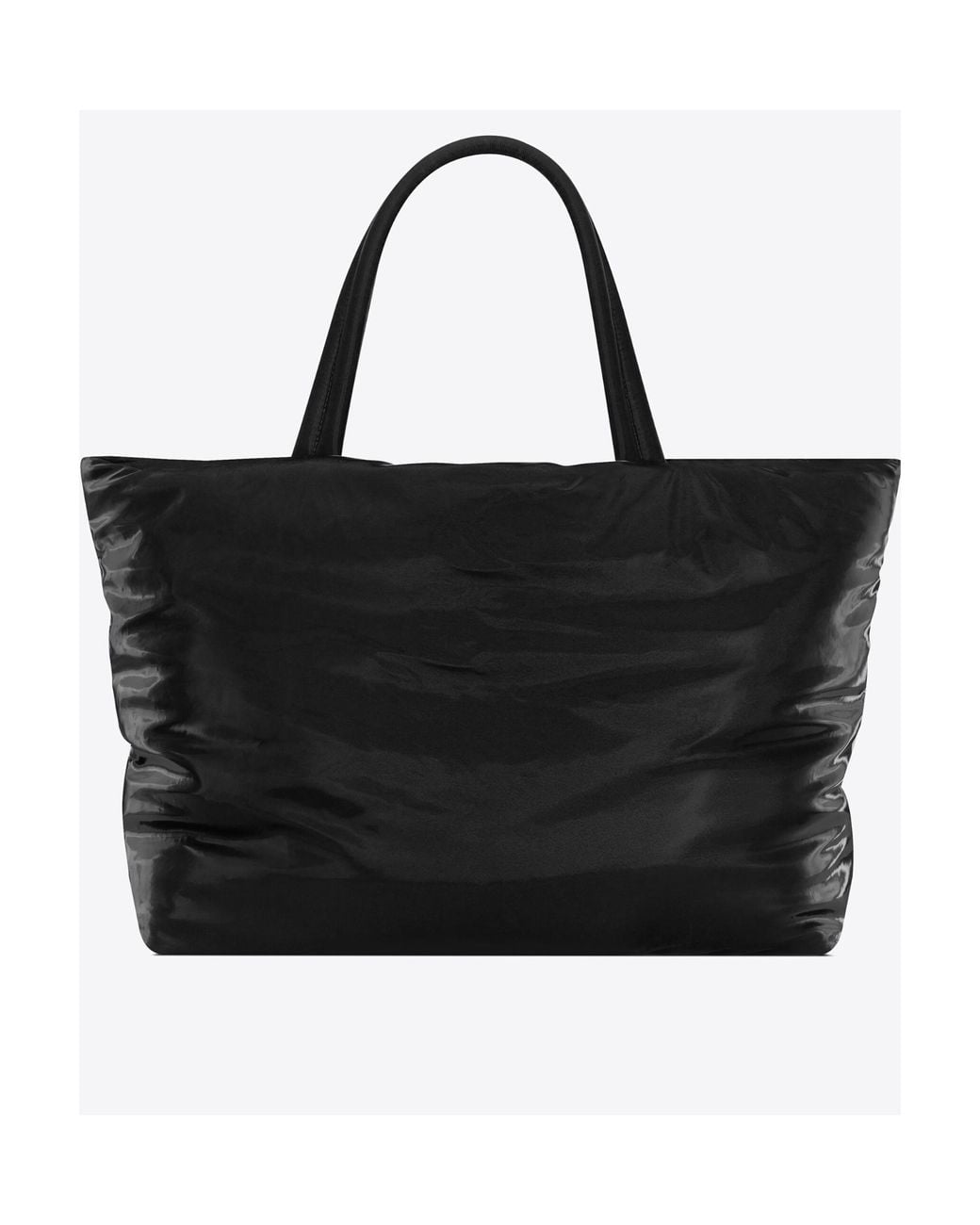 Saint Laurent Black Logo Detailed Top Handle Bag for men