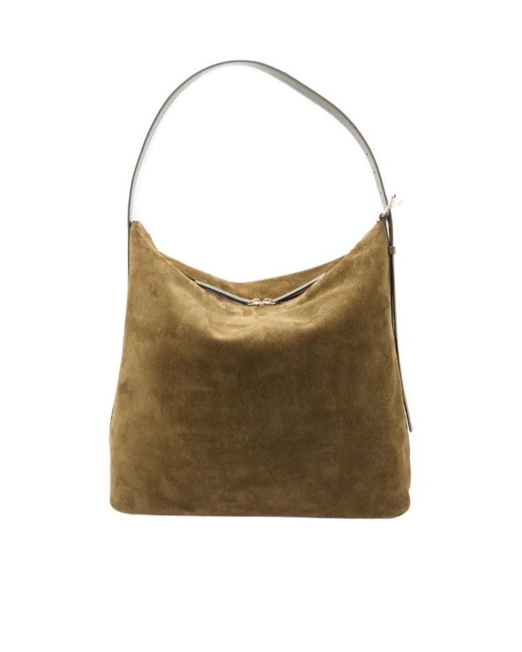 A.P.C. Brown Vera Maxi Square Shoulder Bag