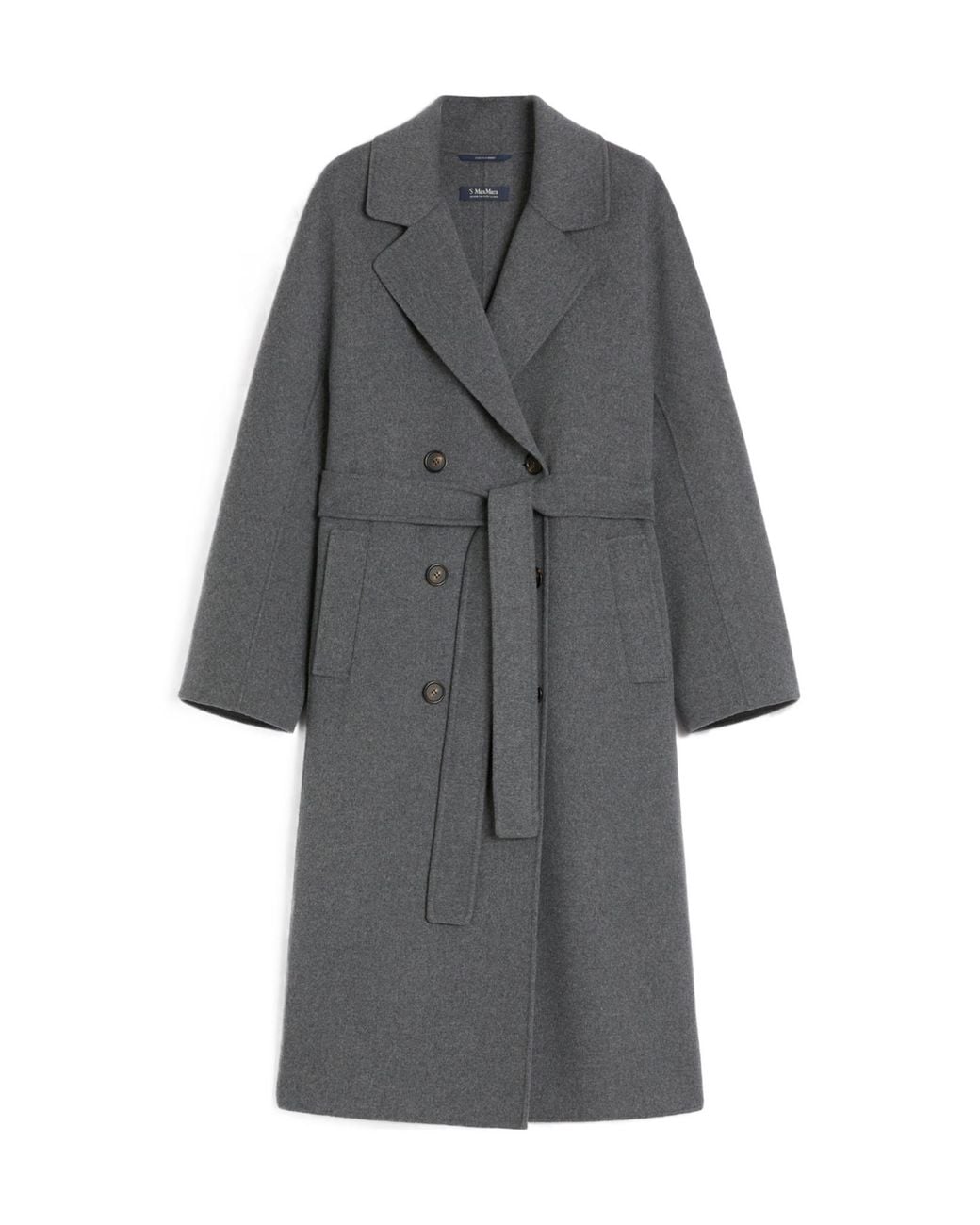 Max Mara Gray 'S Paul Double-Breasted Belted Coat