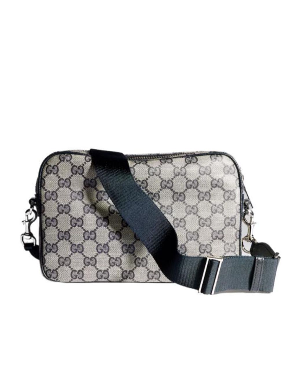 Gucci Gray Essence Classic Small Crossbody Bag for men