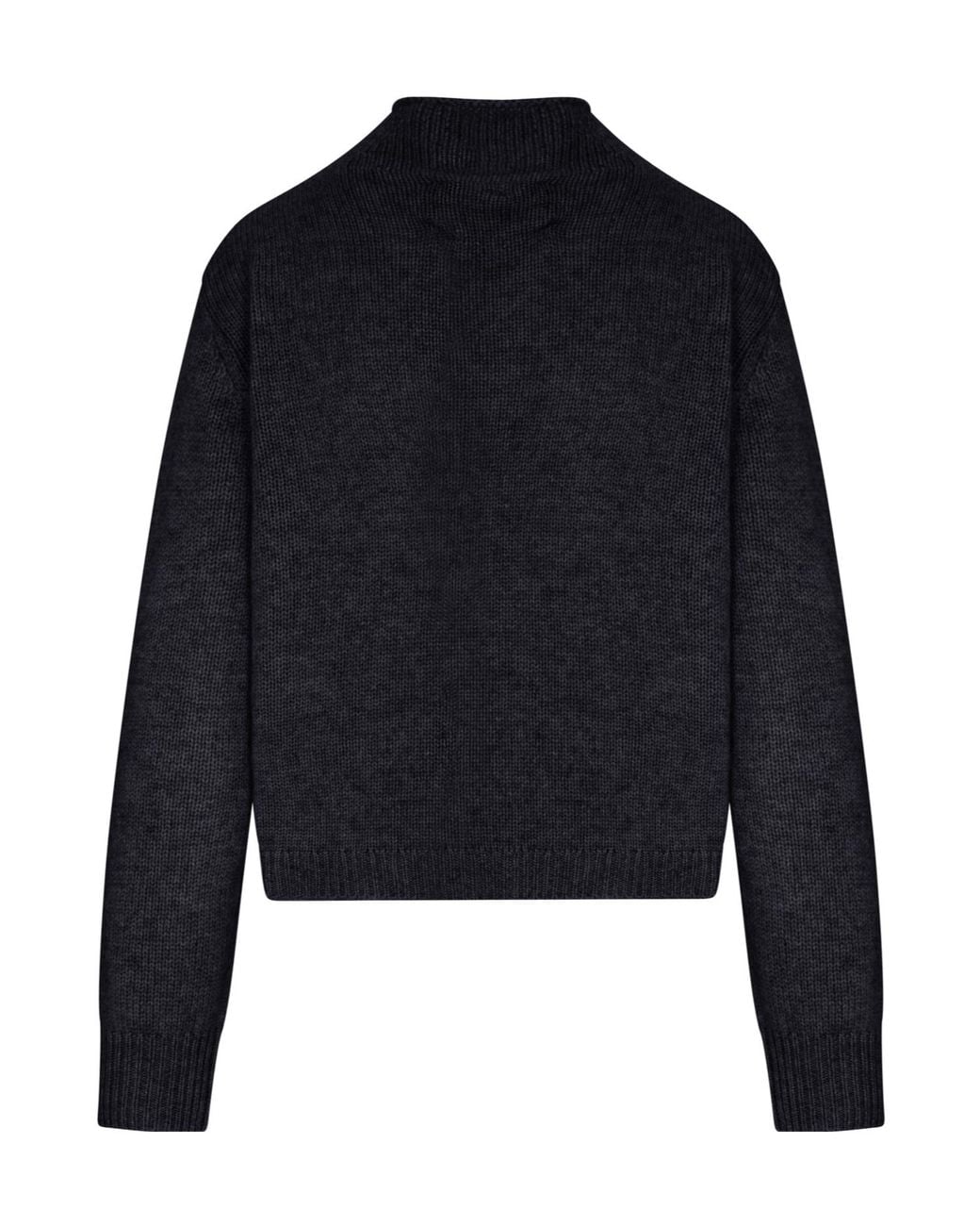 Lisa Yang Blue Crew Neck Cardigan