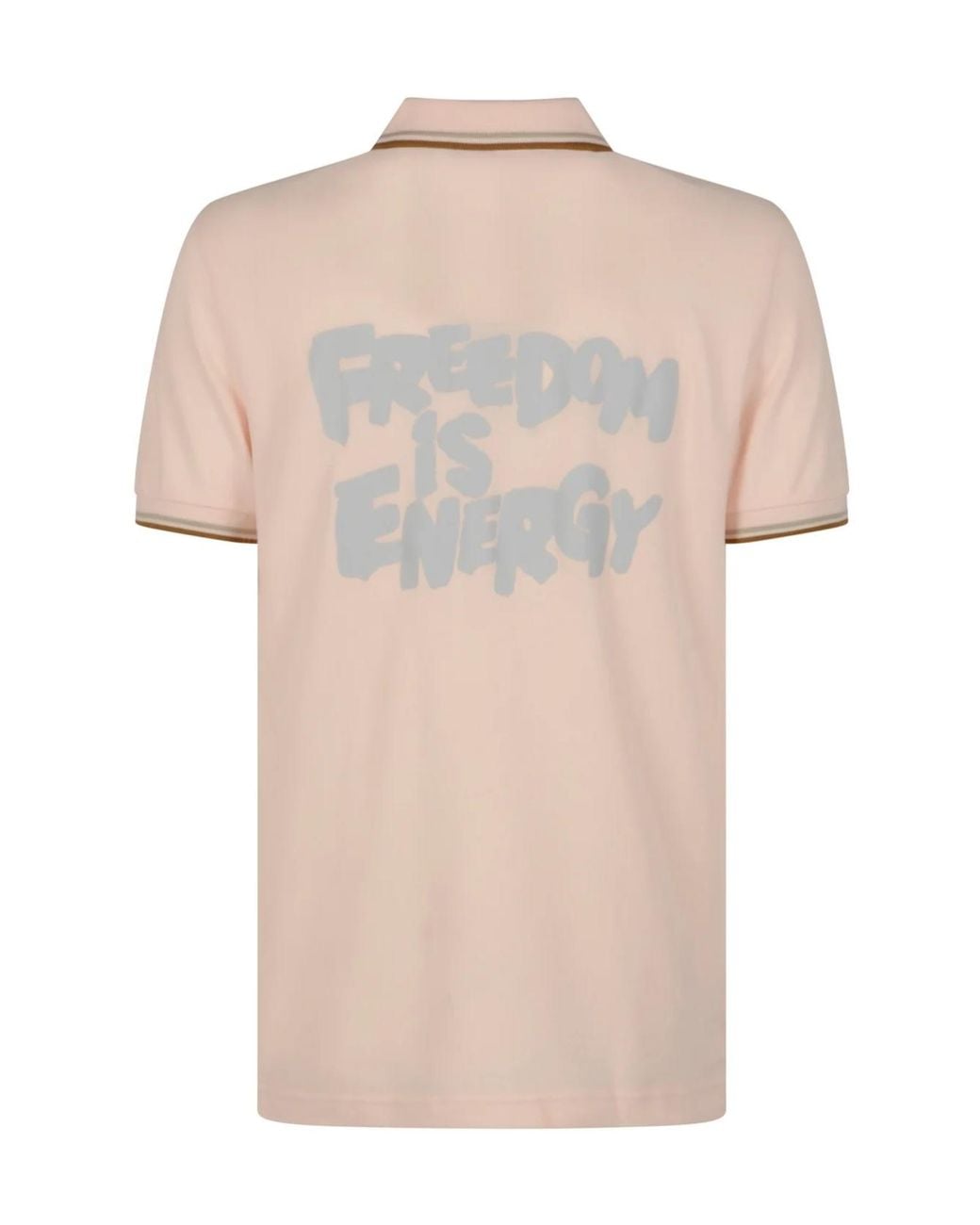 Comme des Garçons Pink Comme Des Garçons Shirt Embroidered Polo Shirt for men