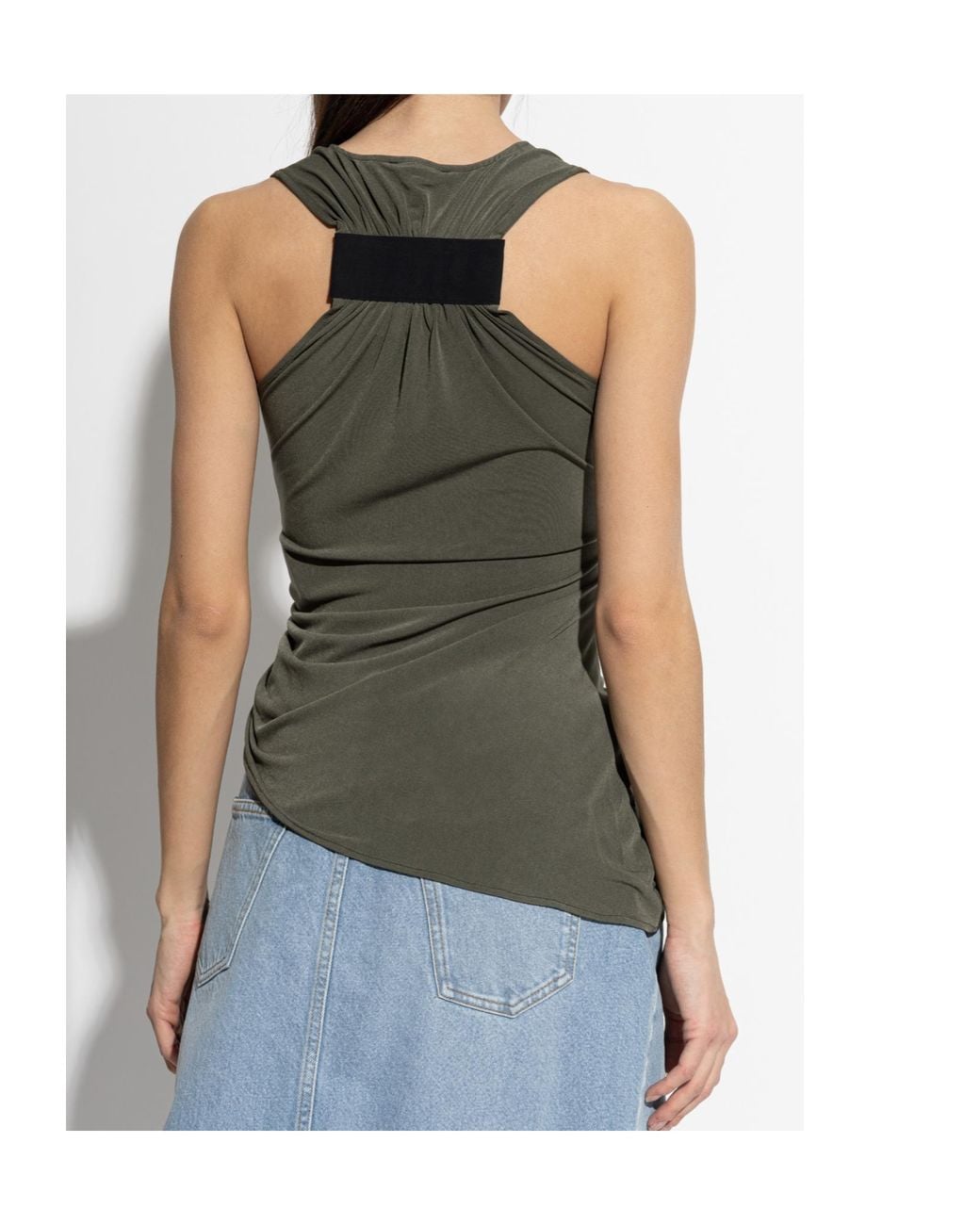 Coperni Green Taped Suspended Vest