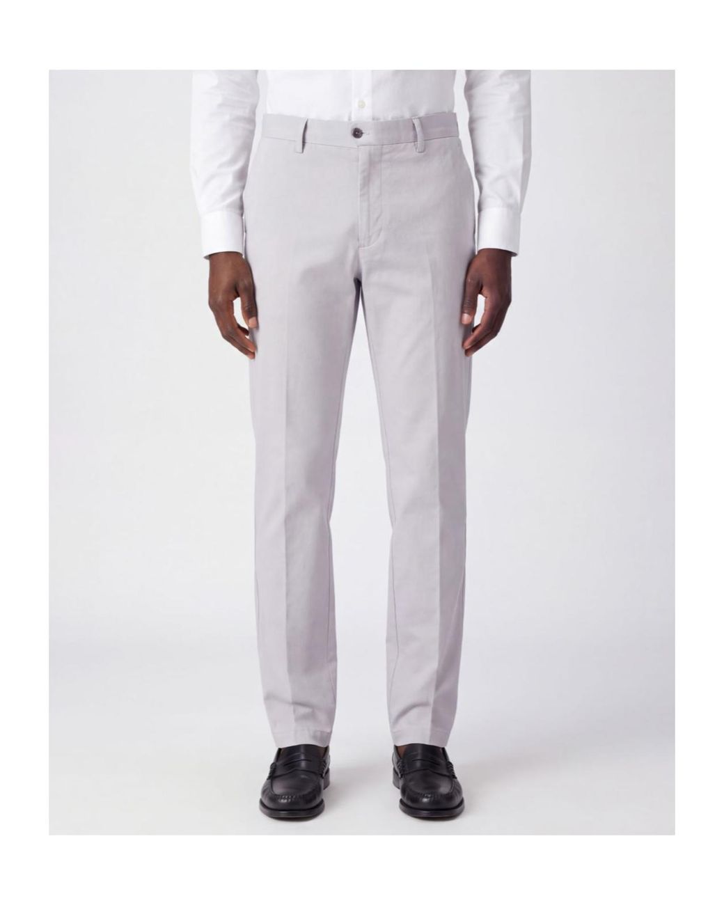 Incotex Gray Chino Trousers for men