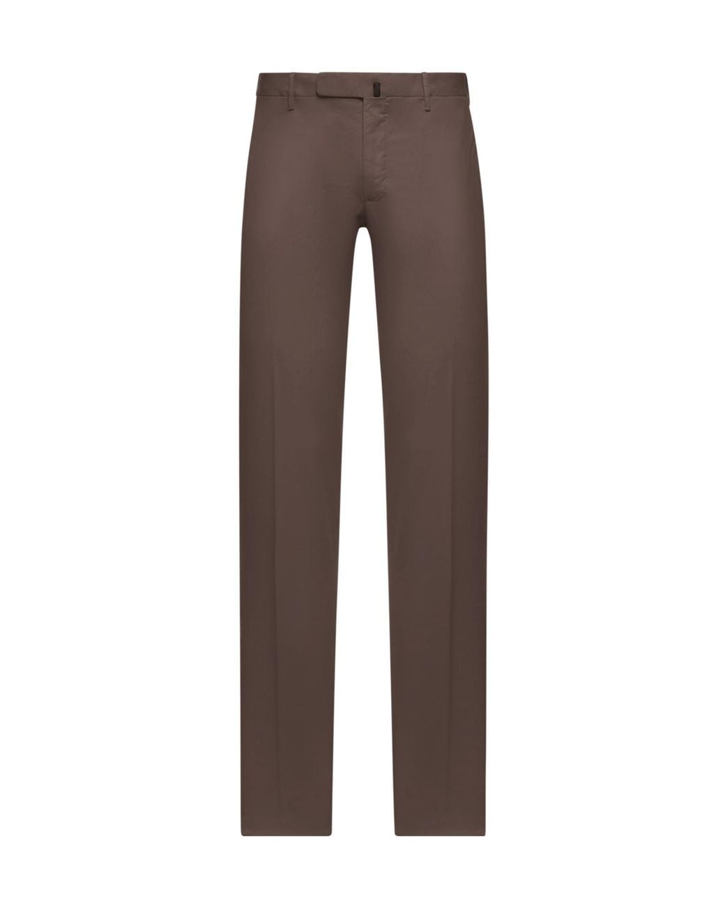 Incotex Brown Pattern 30 Slim Fit Pants for men
